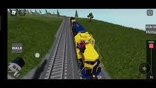 flipping a train over
