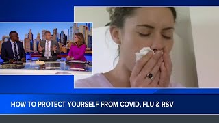 How to protect yourself from COVID, flu and RSV