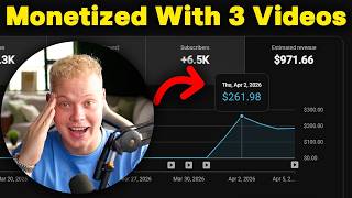 How My MOM Got MONETIZED With Just 3 AI Videos (Beginner Full Course)