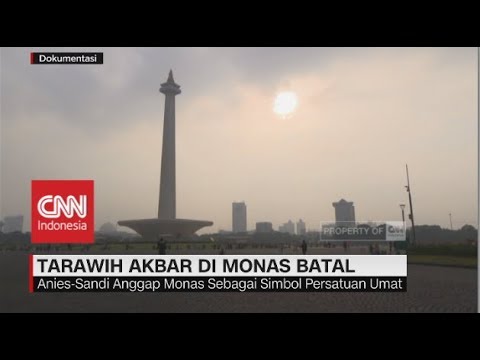 Tarawih Akbar di Monas Batal? - YouTube