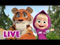 🔴 LIVE! Maşa İle Koca Ayı 🎬👧🐻 🌳🌲 Ormanda bir hafta sonu ✌👍 Masha and the Bear