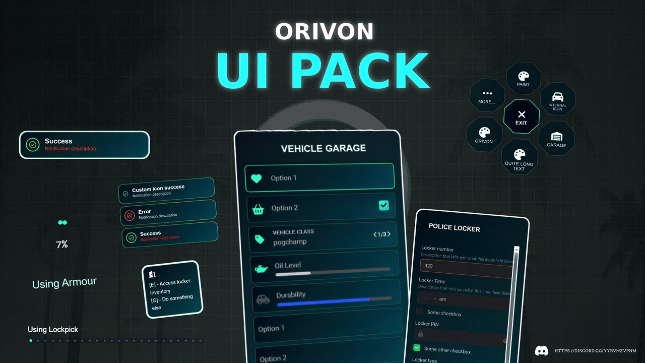 [FREE] ADVANCED MODERN UI SCRIPT OF RADIAL PROGRESSBAR AND MANY MORE ...