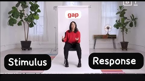Our freedom lies in the tiny gap between stimulus and response - Victor Frankl