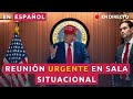 TRUMP LLAMA A REUNIÓN DE EMERGENCIA CON SU GABINETE DE CRISIS: DECIDEN EL FUTURO DE IRÁN
