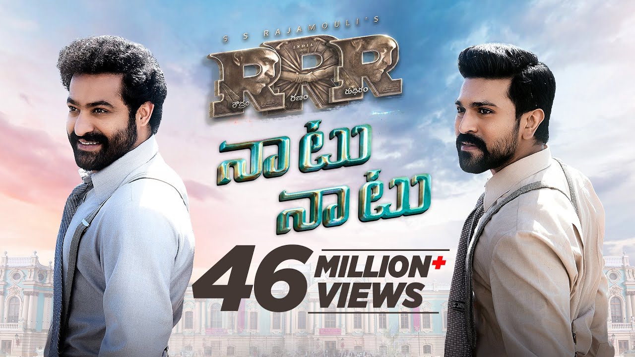 RRR Naatu Naatu Song TELUGU NTR Ram Charan  M M Keeravaani  SS Rajamouli  Telugu Songs 2021