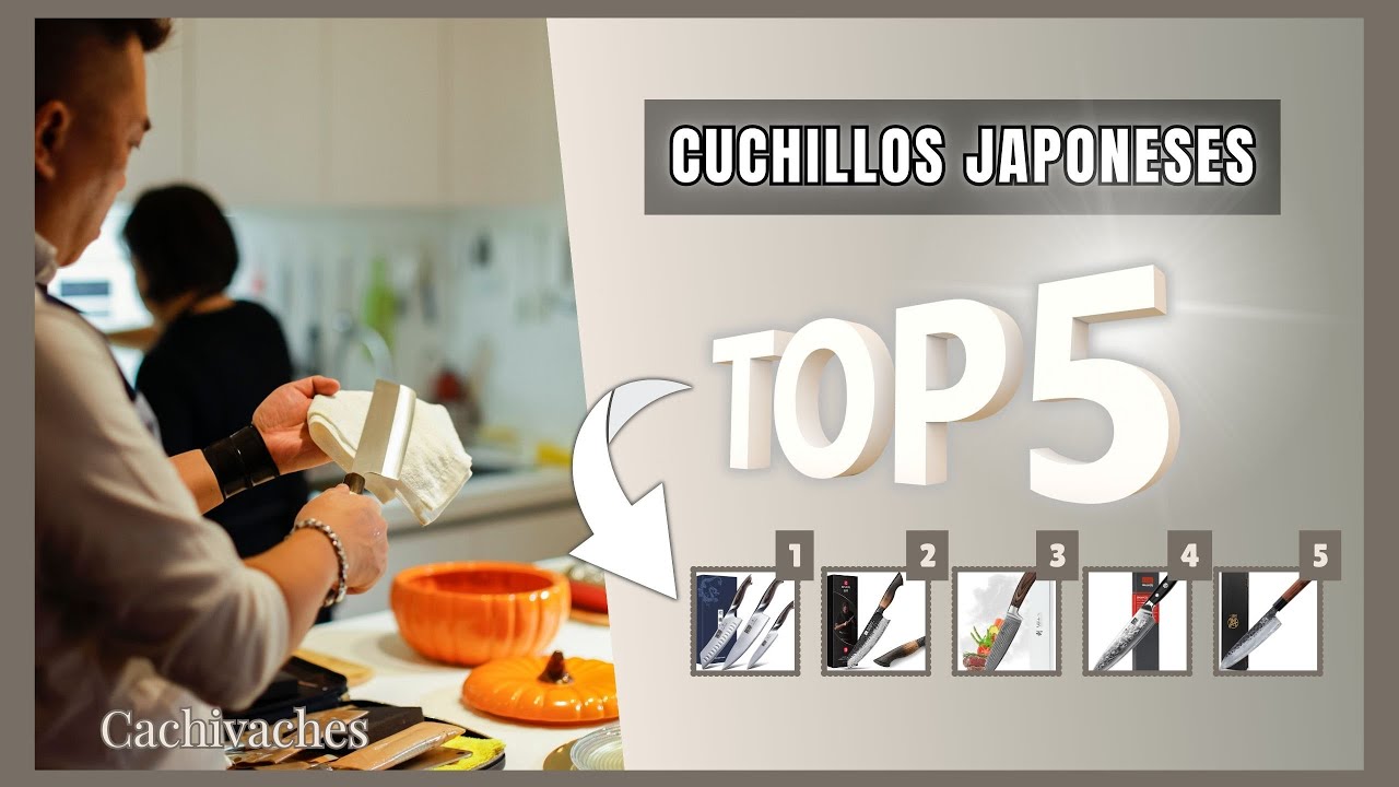 Top 5 cuchillos japoneses calidad precio | Descubre qué Santoku o Gyuto merecen la pena