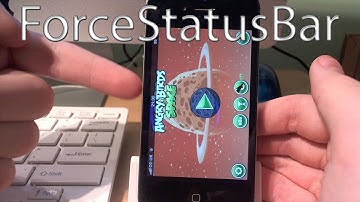 Force The Status Bar To Show In App or Some Apps | ForceStatusBar Cydia Tweak Review