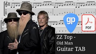 ZZ Top - Old Man Guitar Tabs [TABS]