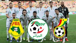 Algérie : le calendrier de l’équipe d’Algérie, les dates et stades des matchs amicaux dévoilé