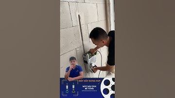 Đục rãnh tường đi điện nước #xaydung #diennuoc