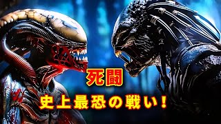 プレデターが仲間の仇を討つためエイリアン一族を皆殺し！｜古代ピラミッドの死闘2!【映画紹介】
