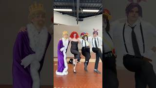 I don't know how to dance in Kinger cosplay 😅 #digitalcircus #cosplay #tadc #glitchproductions