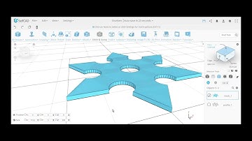 How to Trim and Offset a Sketch in SelfCAD