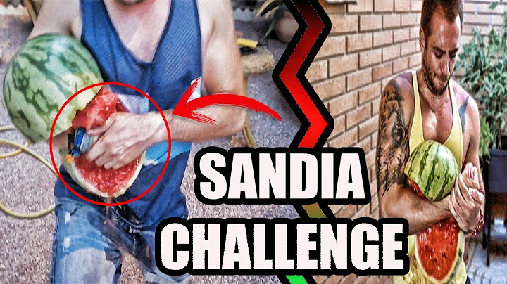 *SANDIA CHALLENGE* JORDI WILD ME RETA a romper una sandia con el brazo -Bruce wayneiv