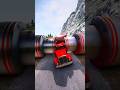 Police Car vs Hydraulic Crush in the game BeamNG.drive