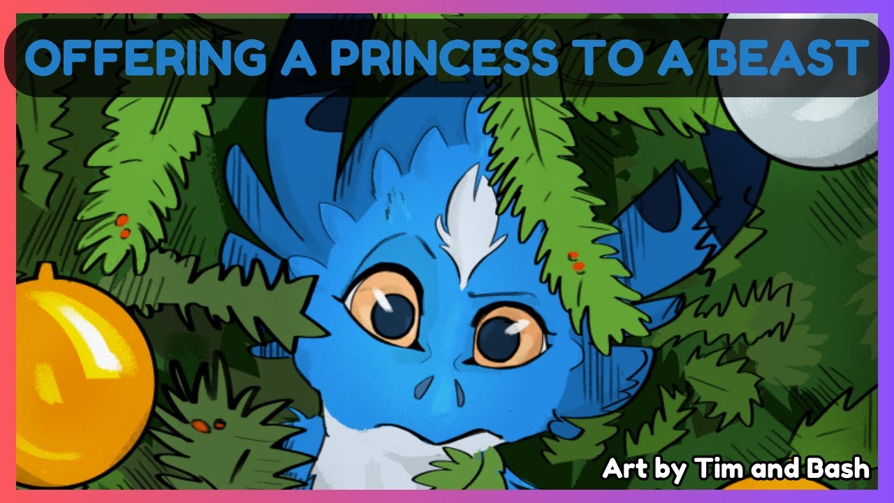 Adorable Young Dragon Causes Chaos on Christmas | Short Comic Animation #9
