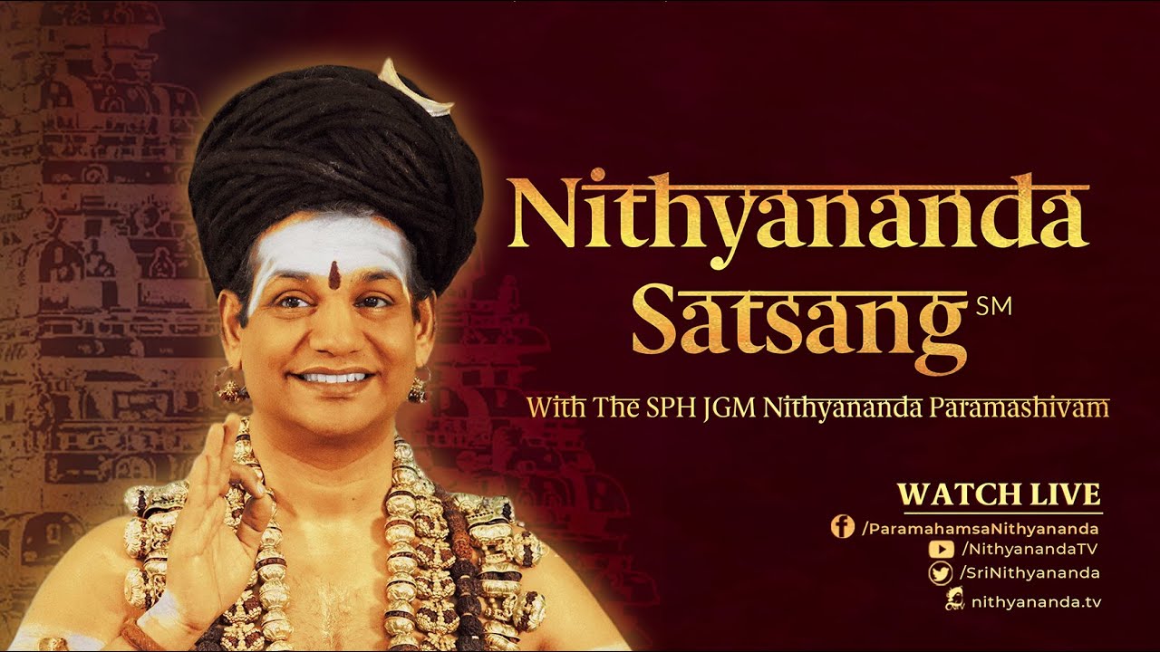 WHY KAILASA NITHYANANDA SATSANG 06 APRIL 2021 YouTube