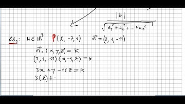 Linear Algebra 47, Hyperplane Equation