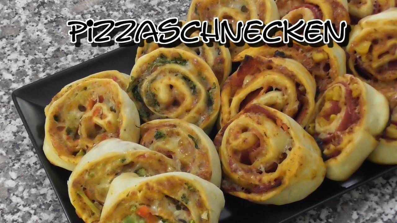 Pizzaschnecken - YouTube