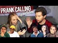 PRANK CALLING YOUTUBERS BUT WE CAN'T HEAR THEM