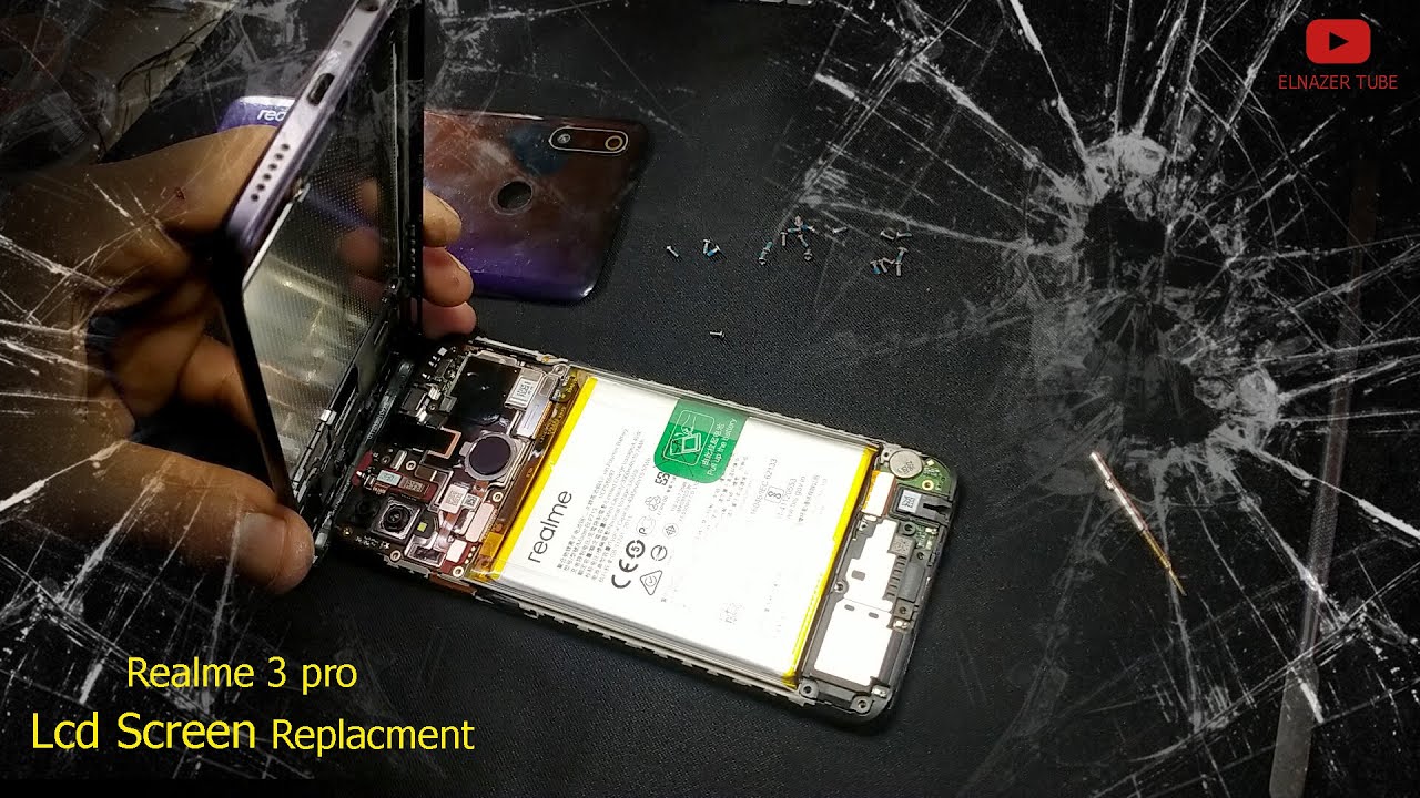 realme 3 pro lcd screen replacement تغيير شاشة ريلمى٣ برو #realme #mobile #replacement #lcd #screen
