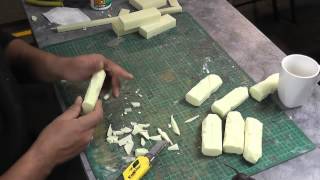 Making standing stones & a ramble