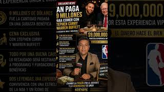 🏀💰 ¡UNA LOCURA TOTAL! 😱🔥 Stephen Curry y Warren Buffett 🏀🔥