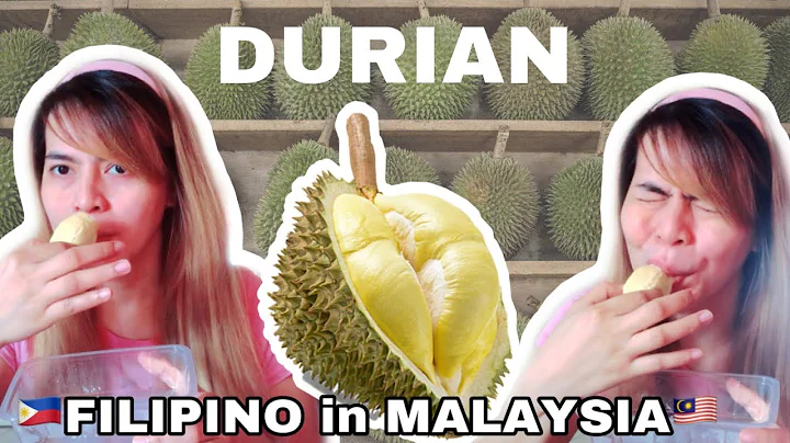 DURIAN: LIKE OR HATE | FIRST TIME TRY DURIAN | FILIPINO IN MALAYSIA | raineemanalo