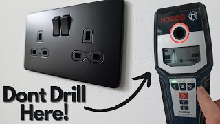 How To Avoid Drilling Through Cables In a Wall | Cable Zones Explained