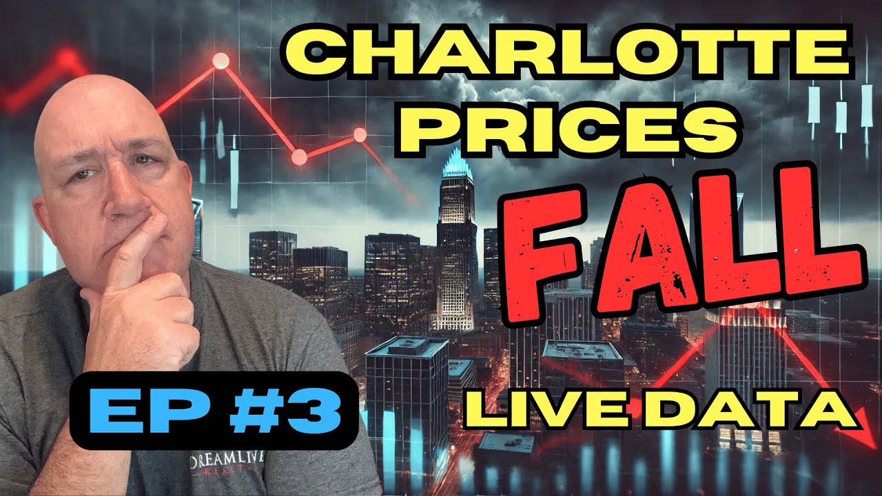 Charlotte Prices Fall - LIVE DATA Showing You Where! - EPISODE #3