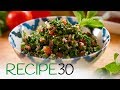 How to make the perfect taboule or tabbouleh a super healthy lebanese  salad