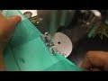 Pico stitching with sewing machine      how to do saree pico