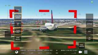 A321 landing gone wrong