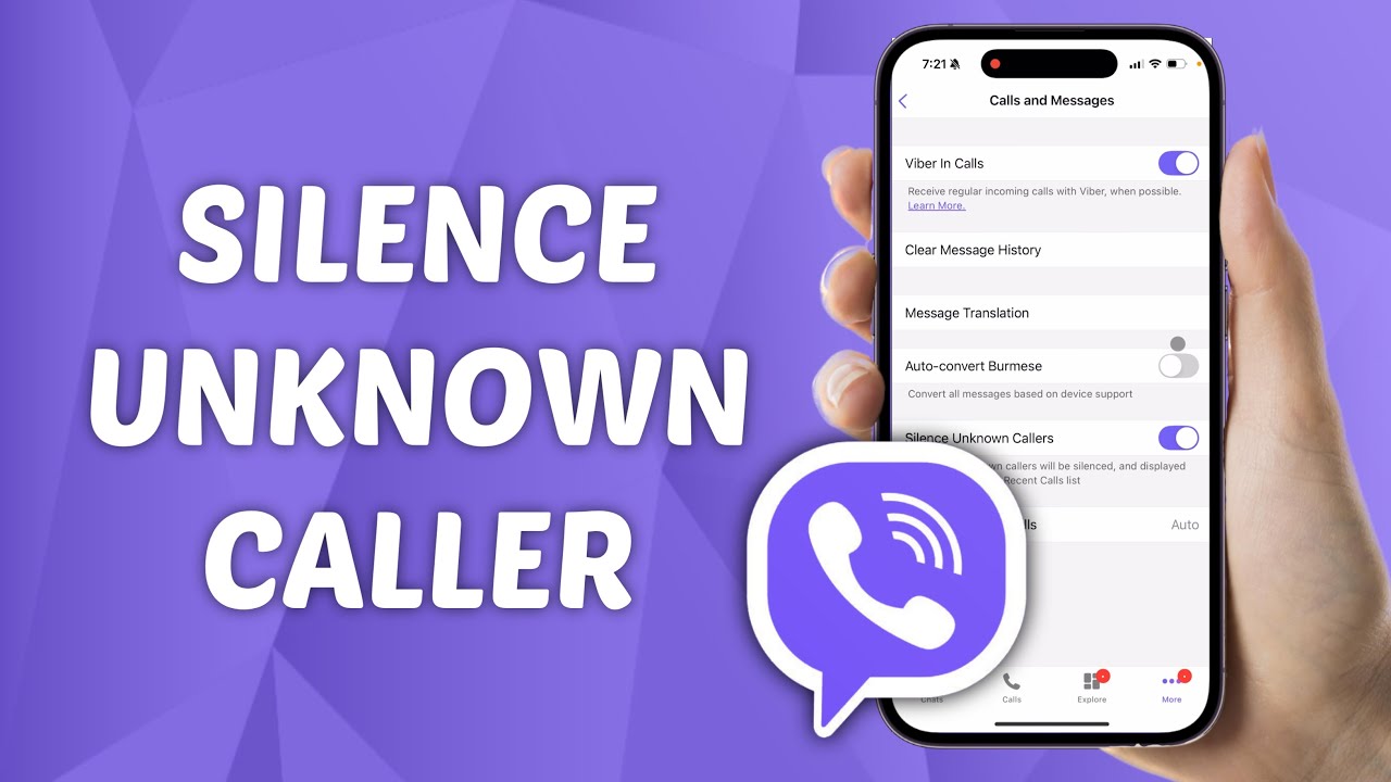 How to Silence Unknown Caller on Viber