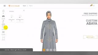 Abaya Designing Software for Online Shop screenshot 1