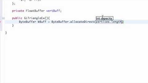 Android Application Development Tutorial   172   Byte and Float Buffers