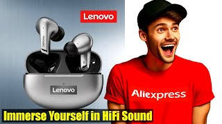 Unbox the Original Lenovo LP5 Wireless Bluetooth Earbuds! HiFi Music, Waterproof, and