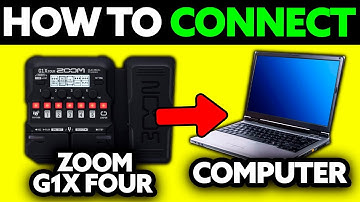 How To Connect ZOOM G1X Four to Computer (2025) - Step by Step