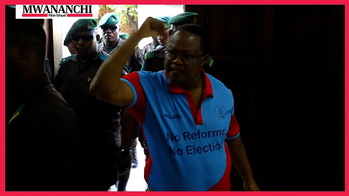 LISSU AFIKISHWA MAHAKAMA KUU, ULINZI MKALI WATAWALA