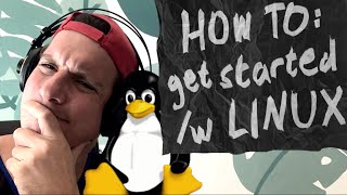 HOW TO: get started with Linux @emuschemre #howto #linux #getstarted