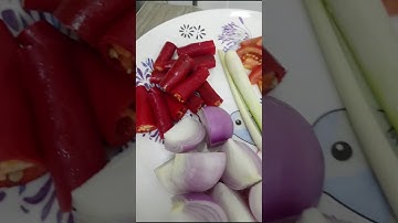 Paru Sambal Berlado Yang Sangat Sedap.