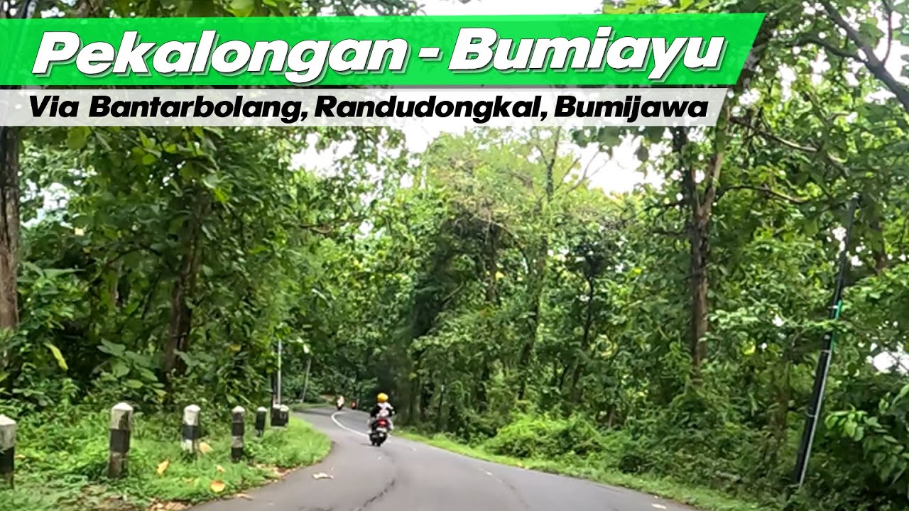Rute Jalur Alternatif Pekalongan - Bumiayu Via Kajen Bantarbolang Randudongkal Moga Bumijawa