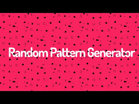 Random Background Pattern Generator
