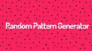 Celebrity Random Background Pattern Generator Wealth