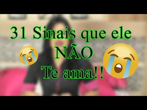 Vídeo: Se O Marido Não Ama A Esposa: Quais São Os Sinais?