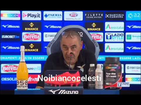 #Lecce - #Lazio 2-1 la conferenza stampa di #Sarri