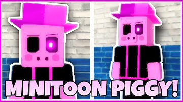 How to get “HOW DARE YOU SAY THAT?” BADGE + MINITOON PIGGY MORPH in PIGGY RP [W.I.P] - ROBLOX