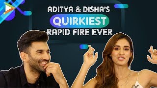 TRY NOT TO LAUGH: DishaAditya’s CRAZIEST Rapid Fire on Tiger, Hrithik, Priyanka, Tinder | Malang