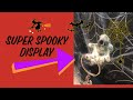 Making a scary Halloween display scene with Mudlarking finds