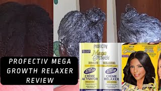 PROFECTIV MEGA GROWTH RELAXER REVIEW || Updated Relaxer Routine Application || THE AMAZON DEB screenshot 2